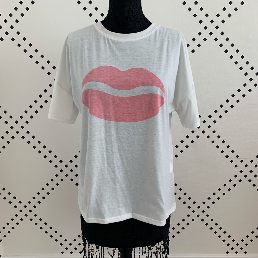 Graphic Lip Shirt